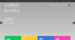 Desktop Screenshot of ceps.uni.edu.pe