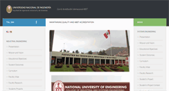 Desktop Screenshot of fiisvirtual.uni.edu.pe