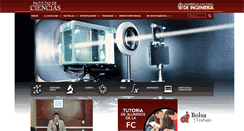 Desktop Screenshot of fc.uni.edu.pe